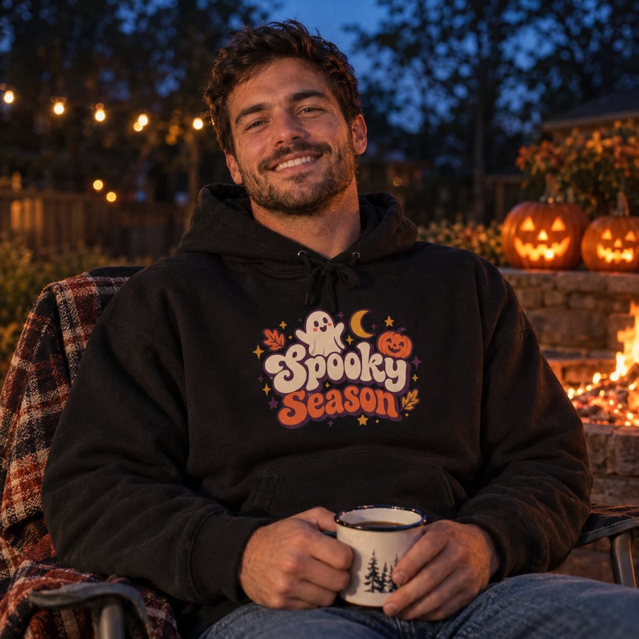 Spooky Season Hoodie, worn